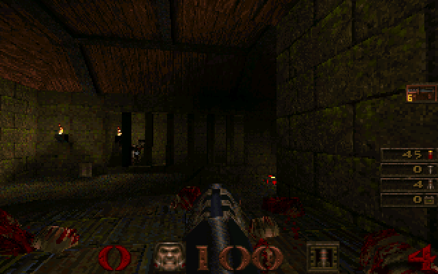 Quake atari screenshot